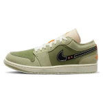 Air Jordan 1 Low SE Craft Light Olive Meeste Tossud Roheline Taevas-J-Light-Olive Must FD6819-300 42.5