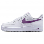 Nike Air Force 1 07 Reljeefne Hoops - Lakers Meeste Tossud Valge Bold-Berry Kiiruskollane FJ4209-100 43