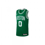 Nike Laste T&auml;he Numbri Logotr&uuml;kk Spordi Korvpalli S&auml;rk Vabaaja Spordikost&uuml;&uuml;m Boston Celtics Tatum 0 Laste spordir&otilde;ivad Roheline DA5494-312 XL