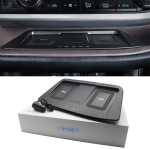 Vasakpoolse rooliga auto lisatarvikud 10W QI juhtmevaba mobiiltelefoni laadimisalus Toyota Highlander 2015-2018 2019 konsooli mobiiltelefoni laadimisalus