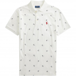 Polo Ralph Lauren SS25 V&auml;ikese hobuse logoga tikitud mereteemalise prindiga l&uuml;hikeste varrukatega polos&auml;rk Meeste pealisr&otilde;ivad MNPOKNI1N821190-100 XS