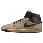 Air Jordan 1 Mid Khaki Must Unisex Tossud Pruun Baroque-Brown Kumm-Light-Brown HV6422-200 41
