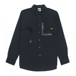 Adidas Originals Trefoil Eest N&ouml;&ouml;pide ja Pingutusn&ouml;&ouml;riga Pikkade Varrukate S&auml;rk Meeste Topid Must H58071 S