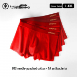 Jianjiang Men's Seamless Antibacterial Boxer Briefs (3-Pack) XL