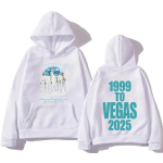 Backstreet Boys Millennium Tour Huppar Moodne Rokiansambli Muster Spordihuppar S&uuml;gisene Meeste ja Naiste Mood Soe Huppar XL white