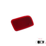 BSP1235-1 Tagumine vasakpoolne kaitseraua helkur Renault Master 3 Scenic 2 Nissan NV400 Interstar Vauxhall Opel Movano B X62 8200152642 jaoks