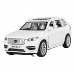 1/32 VOLVO XC90 MAASTUR Sulamist Auto Mudel Valatud Metallist Mudel Heli ja Valgusega Laste M&auml;nguasjad Kodu Kaunistused Kingitus Lastele valge