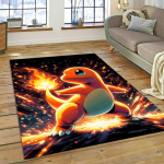 27 Stiili Charizard Charmander Tule-Pokemon Joonisfilm Dracaufeu Vaip Vaip Magamistoa elutoa Kodu Diivani Kaunistus, P&otilde;randamatt 40x60cm( 15x23in )