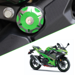 KAWASAKI NINJA400 Ninja400 Z400 Mootorratta Raami Ava Kate Korgid Pistik Dekoratiivsed Raami Liugurid Kruvide Korgid Type A Green