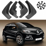 Guardabarros para Renault Captur, accesorios para salpicaduras, Samsung QM3, ~ 2013, 2018, 2017, 2016, 2015, 2014