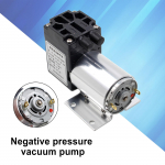 DC12V Mini vaakumpump Negatiivse r&otilde;hu imupump 5L/min 65kPa Hoidikuga