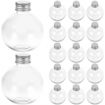 25 tk 150 ml t&uuml;hjad lemmikloomadele selged pudelid l&auml;bipaistvad plastpudelid &uuml;mmarguse pirnikujulise pudeli veepudel kodukaunistuseks
