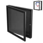 S&auml;rgi vitriinkapp Puidust T-s&auml;rgi display-karp 13x13/14X18 tolli Shadow Box Shadow Box raam s&auml;rkidele meenetele