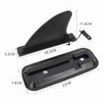 Veespordi liuguv finn SUP finnid Stabilisaator Stand Up Paddle Board Surfilaud Aerupaat Surfilaud Surfilaeva finnid