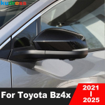 Tahavaatepeegli katte liist Toyota Bz4x jaoks 2024 2025 S&uuml;sinikukiud Auto K&uuml;lgpeeglite Kaaneraami Katted Tarvikud