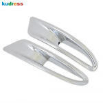 Rear Fog Light Lamp Cover Trim For Mazda 3 Axela 2013 2014 2015 sedan Chrome Car Tail Foglight Foglamp Bezel Trims Accessories Model 2