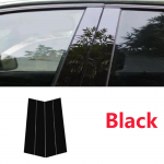 Volkswagen VW Tiguan Tarvikud 2007~2016 2008 2009 5N MK1 4TK Aknaliistu Katteid B C-piilari Sammaste Kleebised Tarvikud must