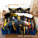 Fortnite Voodipesu Komplekt Tekikate 3D Prinditud Magamistoa Voodikate Voodipesu 2/3tk Anime Multikas Toa Kaunistus Laste J&otilde;ulukink US Twin(172*218cm)3pcs