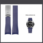 Silikoonist k&auml;erihm Rolex DAYTONA SUBMARINER Yacht-Master GMT jaoks 20mm must tumesinine punane pruun valge roheline kummist kellarihmad 20mm