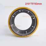 forklift parts 210*75/83mm PU wheel with 8 holes 1pc