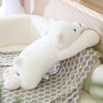 M&uuml;rgivaba 60-120 cm Armas Palus Lamav Magav Karu Padi Kawaii Pika K&auml;ega J&auml;&auml;karu Nukud Voodipadi T&auml;idisega Pehme Lastele Laste Kingitused 60cm