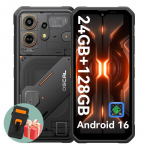 OSCAL MARINE 3 Android 16 Nutitelefon 8GB+256GB MediaTek Helio G81 Tugevdatud telefon Mobiilne 8+128 with a phone case must