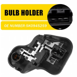 Vw Golf 6 Mk6 2009-2013 5K0945259 jaoks Tagumine Vasakpoolne Sisemine Tagatule Pirnihoidik Tagatule Pirnihoidik