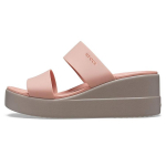 Crocs Brooklyn Kerged Heleroosad Sandaalid Naiste 206219-6RL 39-40
