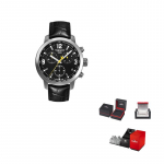 TISSOT 200 Kvartsmehhanism 200m Veekindel Meeste Kell Kell 42mm Must sihver Roostevabast terasest korpus T055.417.16.057.00 Regular Watch Box