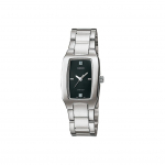 CASIO STANDARD Kvartsmehhanismiga Roostevabast terasest rihmaga K&auml;ekell Naiste k&auml;ekell Must sihverplaat LTP-1165A-1C2 Regular Watch Box