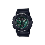 CASIO Meeste vedelkristall/analoog topeltn&auml;iduga seeria Must k&auml;ekell GA-140MG-1A GA-140MG-1A Black Strap