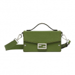 Fendi Soft Trunk Baguette H&otilde;bedased Metallist Detailid Reguleeritav Eemaldatav &Otilde;larihm Vasikanahast &Otilde;la- v&otilde;i Crossbody K&auml;ekott Meeste k&auml;ekott 7VA565-ARLZ-F1Q12 Basic Set (Bag+Dust Bag)