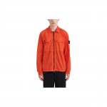 Stone Island &uuml;hev&auml;rviline lukuga kraega pikkade varrukatega jakk Meeste jakk Oranž 7915102WN-V0137 L