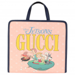 Gucci Anime tegelase ja logotr&uuml;kiga l&otilde;uendist kandekott Laste kandekotid Heleroosa 605614-FACAT-5745