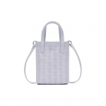 Lacoste Moeretro Prindiga PVC K&auml;eshoitav &Otilde;la Crossbody Kott V&auml;ike Naiste kotid Hele-sinine NF4463ZEN53 Light Blue,Small