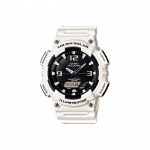 CASIO G Shock AQ S810WC 7A AQ-S810WC-7A Black Dial and White Band