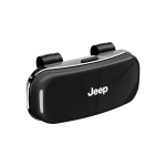Jeepi autole P&auml;ikesesirm Prillikarp Hoidik Kaitsev Korraldaja Jeep Grand Cherokee Wrangler JK Gladiator Compass Renegad jaoks must