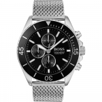 BOSS Ocean Edition Must Metall H&otilde;bedane K&auml;ev&otilde;ru Meeste Kvartsikell 1513701 must