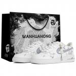 Nike Air Force 1 Katvus L&ouml;&ouml;gikindlus Madalad Laua-uisu kingad Unisex Valge Hall CW2288-111(Team113-S-BOX) 36.5