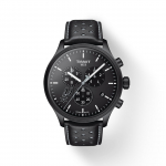 Tissot Nahkrihm must sihver Meeste moekell T116.617.36.051.04 must