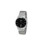 Hamilton American Classic Series Automaatne Mehaaniline Kell Moodne Meeste Kell Must Tihvtikuga Roostevabast Terasest K&auml;ev&otilde;ru Meeste kellad H&otilde;bedane H38455131 Regular Watch Box,Silver Strap