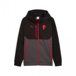 Puma AC Milan Drycell Series tehniline t&auml;is-lukuga dressipluus Retro Klassikaline Mugav Nahas&otilde;bralik Jakk Meeste dressipluusid Must 782394-04 XXXL