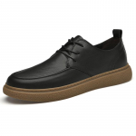 Moodsad K&auml;sit&ouml;&ouml; Meeste Vabaajajalatsid Ehtne Nahk Meeste Tossud K&otilde;rge Kvaliteediga Meeste Vabaajajalatsid Luksusbr&auml;ndi Paelkingad Oxfords Lamedad 37 must