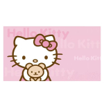 Sanrio Hello Kitty Roosa Armas Tr&uuml;kitud Seinavaip Moodne Seinakunsti Dekoor Elutuppa Magamistuppa T&auml;iuslik Kingitus Hello Kitty F&auml;nnile 125x150cm (50x60in) pink