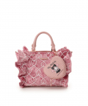 Samantha Vega Sanrio My Melody Ruffle K&auml;ekott Armas Mini Totes Kott Roosa &Otilde;lakott Jaapani Piiratud Kollektsioon Kingitus roosa