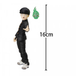 Kageyama Anime Shigeo Kuju Reigen Arataka Tegevuskujud PVC Mudel Lauakaunistused Reigen Arataka Kuju Laste M&auml;nguasjad Kingitused 16-16.5cm