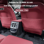 BMW X3 2025 jaoks Autotooli seljatoe panipaik Tagumine kulumisvastane seljatoe l&ouml;&ouml;gikaitse Autotarvikud Interj&ouml;&ouml;ri tarvikud punane