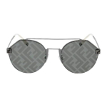 Fendi mustriga metallist piloodiprillid Unisex p&auml;ikeseprillid Must FE40060U 55,Black-Box/Dust Bag Random Shipment
