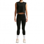 Nike Dri-Fit Segatud Niiskust Eemale Juhtiv L&uuml;hike Jooksutops Naistele tops IM0632-010 L