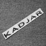 KADJAR T&auml;ht S&otilde;na M&auml;rk Kleebis Tagumine Pagasiruum Kapott Iluv&otilde;re Logo Embleem Kleebis Autotarvikud must
